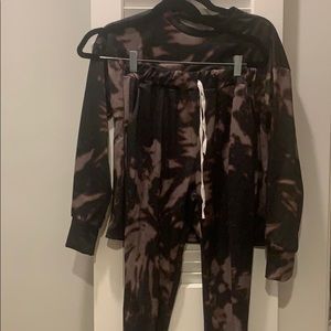 Tie Dye Lounge Set never worn